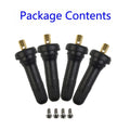 Set of 4 Tyre Pressure Sensor Valve TPMS Stem Repair Kit for Ford Fiesta