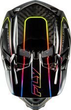 Fly Racing Werx R Flow Carbon Helmet for Medium Size (Black Carbon)