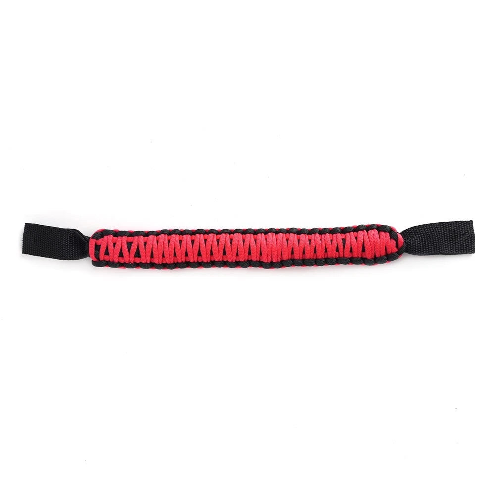 2X Red Headrest Grab Grip Handles for Jeep Wrangler JK (2007–2017)
