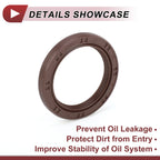 1 Pc Front Crankshaft Oil Seal for Kia Optima, Hyundai Tiburon (No. 21421-35011)