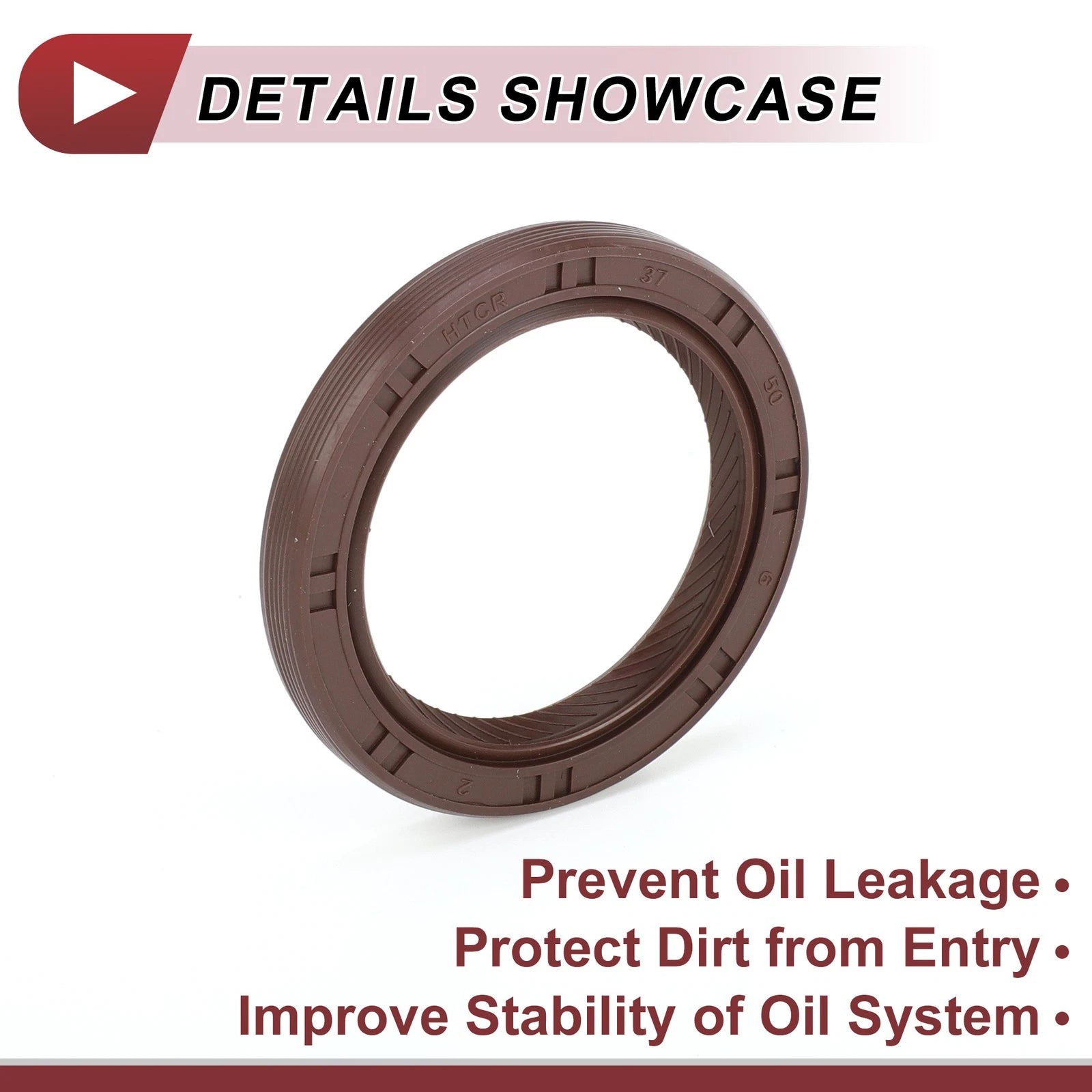 1 Pc Front Crankshaft Oil Seal for Kia Optima, Hyundai Tiburon (No. 21421-35011)