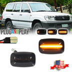 Sequential LED Side Marker Lights for Toyota Land Cruiser FJ Prado (90–100)