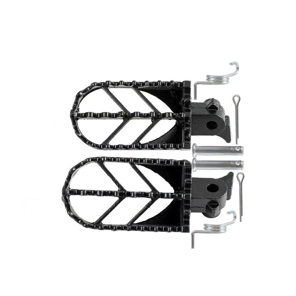 Steel Universal Folding Foot Pegs for Dirt Pit Bike Motorcycle (Universal)
