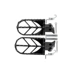Steel Universal Folding Foot Pegs for Dirt Pit Bike Motorcycle (Universal)