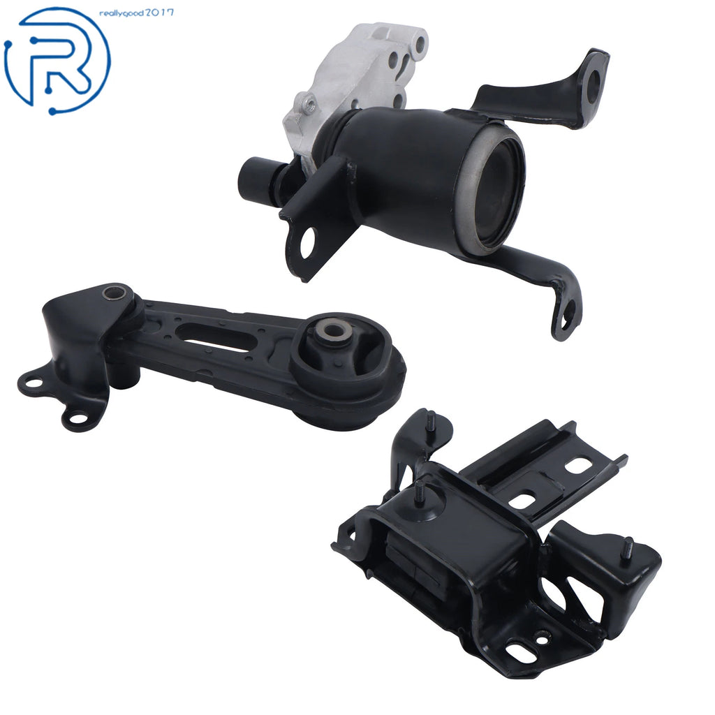 Set of 3 Engine Motor & Transmission Mounts for Mazda 2