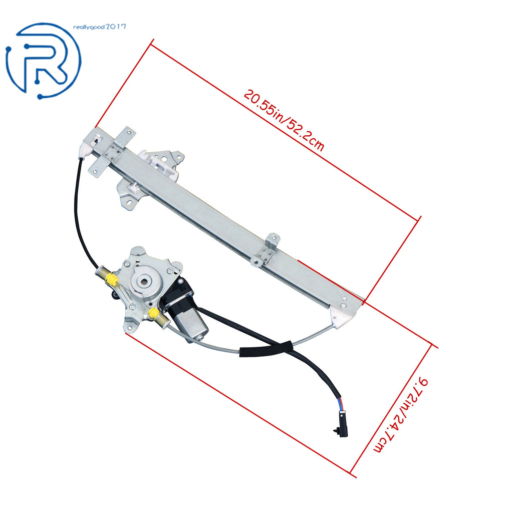 Front LH Power Window Regulator with Motor for Nissan Xterra (2000-2004)