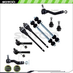 Front Lower Tie Rod End Ball Joint Kit for Chevrolet Tahoe GMC Yukon (2000–2006)