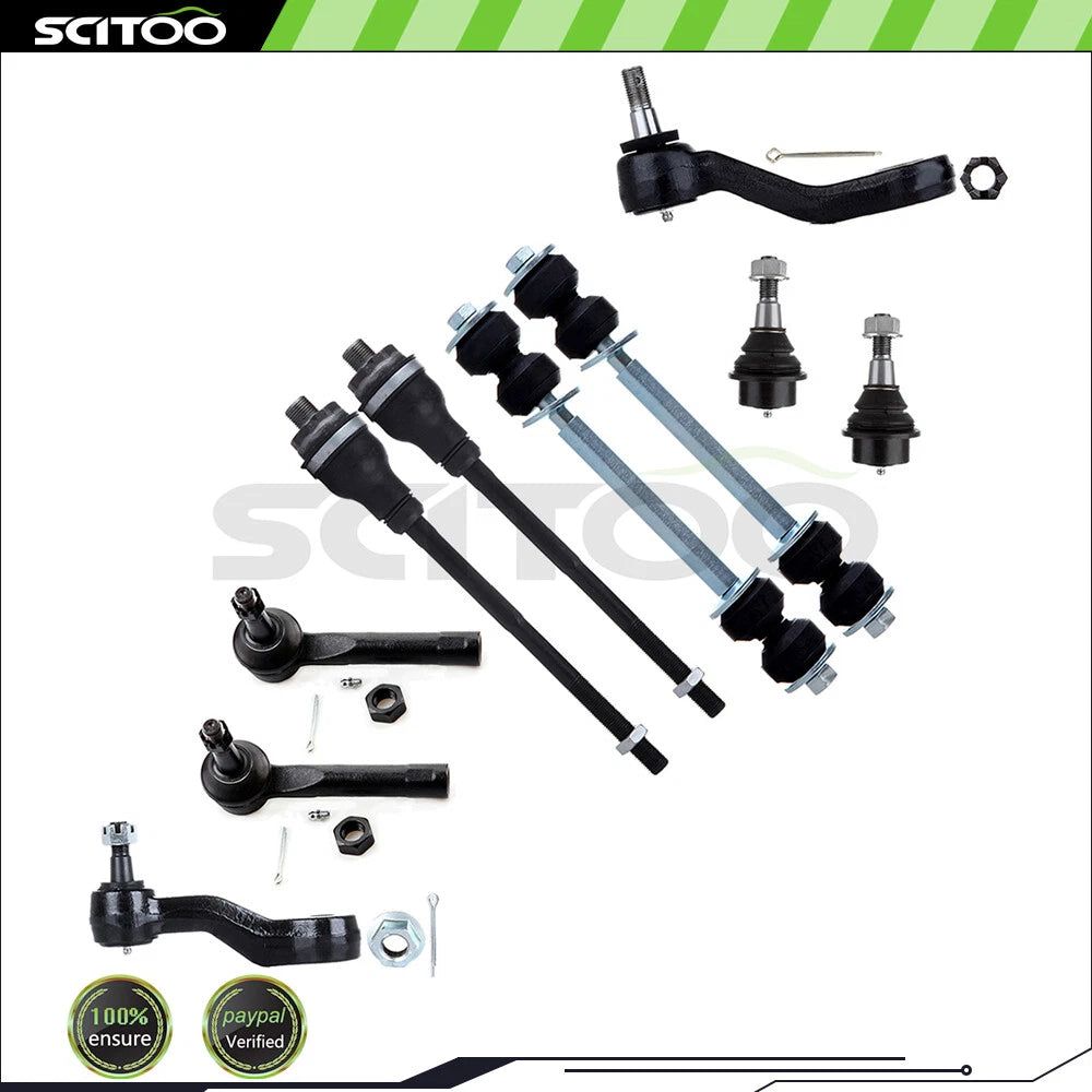 Front Lower Tie Rod End Ball Joint Kit for Chevrolet Tahoe GMC Yukon (2000–2006)