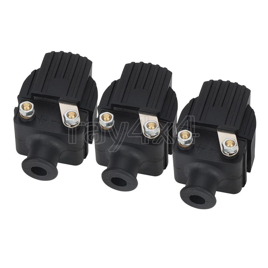3X Ignition Coil for Mercury Mariner 25HP (1990–2006) 339-7370A13 339-832757A4