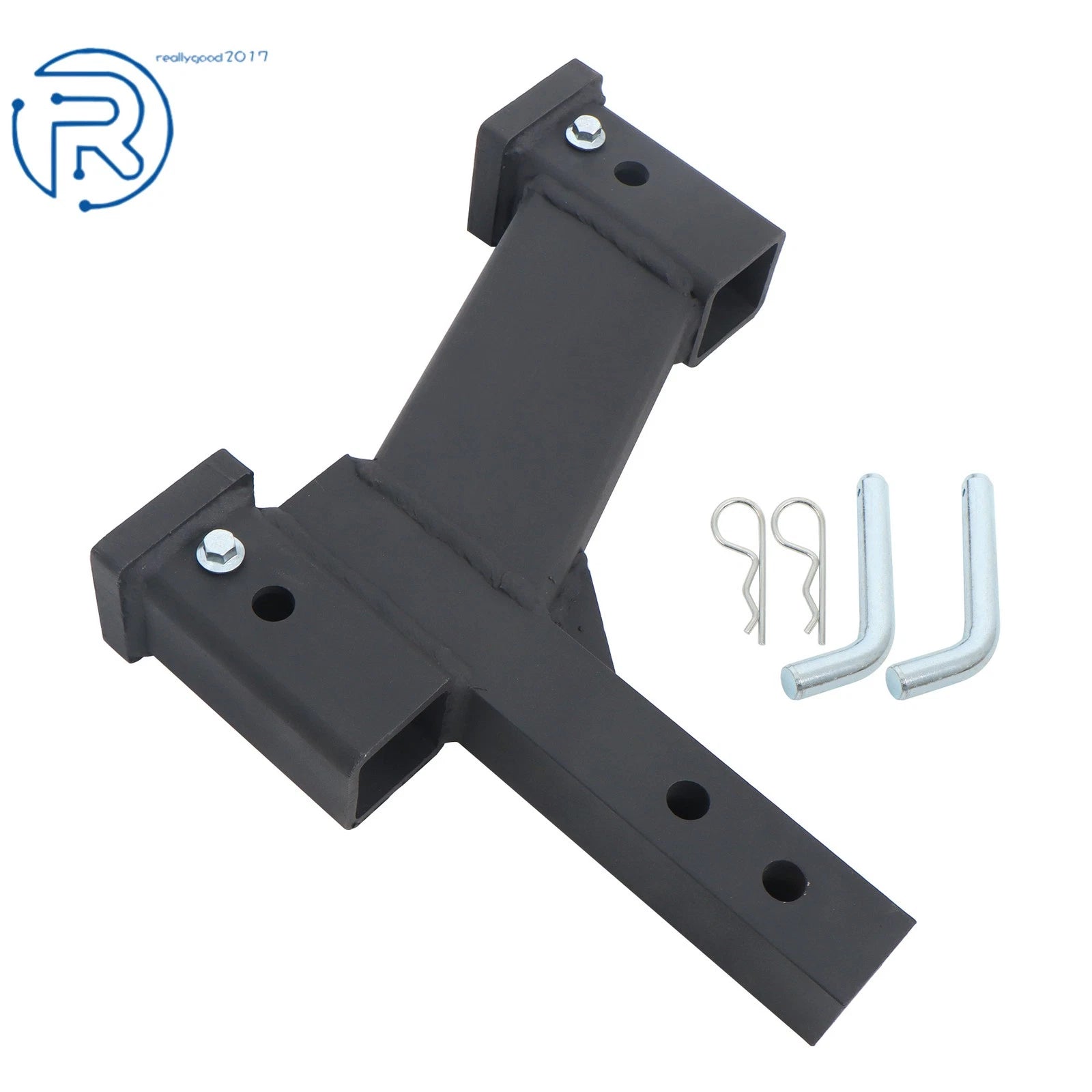Dual Sleeve Hitch Adapter for Trucks (2" & 10" Rise Drop)