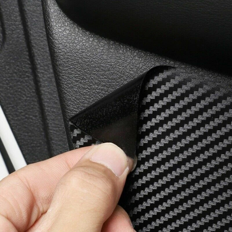 Interior Console Carbon Fiber Molding Sticker Decals for BMW 5 Series E60