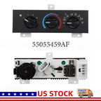 A/C Heater Manual Climate Control Panel for Dodge Ram Van (1998–2003) 55055459AF