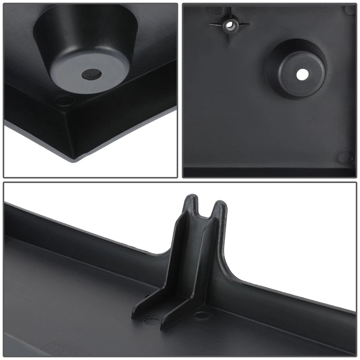 Front Bumper License Plate Frame Mounting Bracket for Nissan Versa Note (2017–2019)