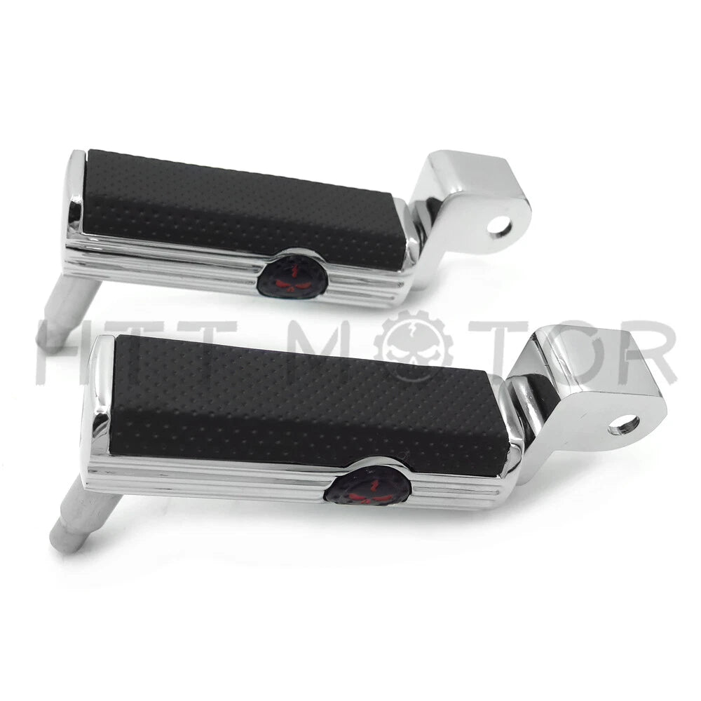 Skull Footpegs for Honda Goldwing GL1500, Valkyrie, Shadow 1100, ACE (1996–2000)