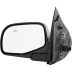 Power Mirror for Ford Explorer, Mercury Mountaineer (2002–2005) Left Heated Black