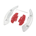 Silver Steering Wheel Shift Paddle Extensions for Honda Accord, Acura (2003-2023)