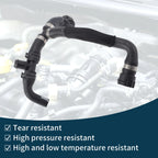 Radiator Hose for Audi A6 (2016–2018) No. 4G0122109AN Rubber Lower