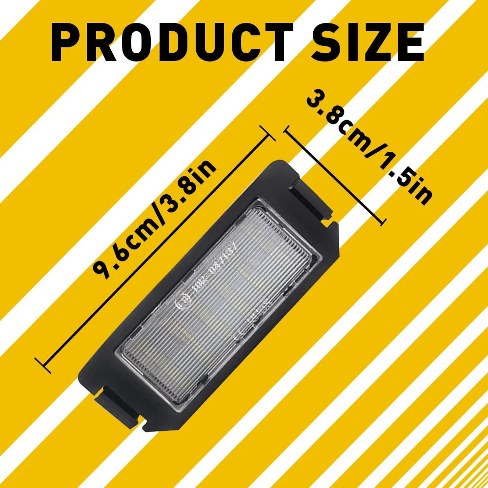 2PC LED License Plate Lights for Kia Soul (2010-2019)