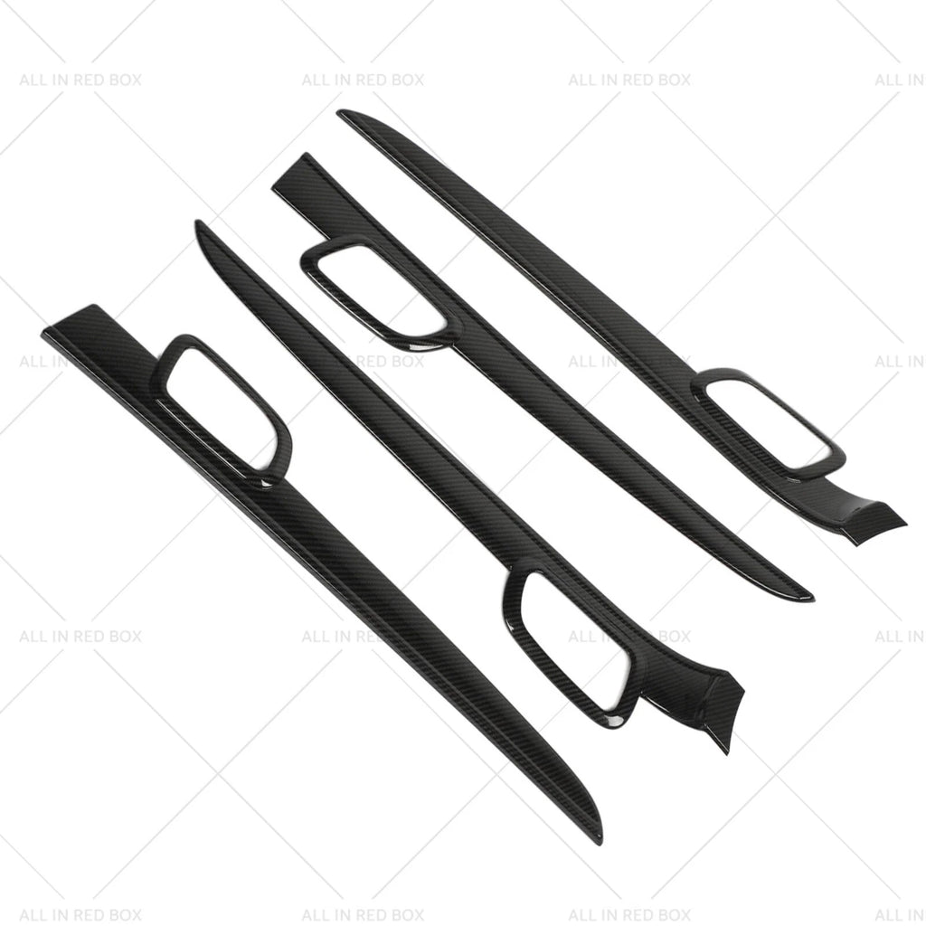 Carbon Fiber Door Handle Decor Strips for Jeep Grand Cherokee (2011–2020)