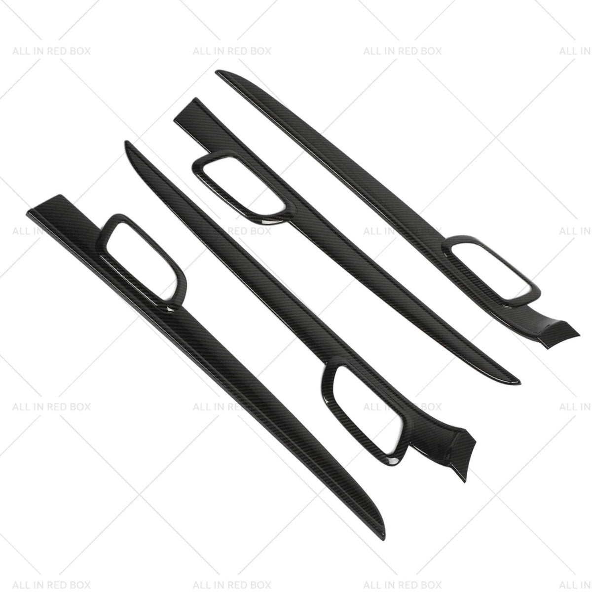 Carbon Fiber Door Handle Decor Strips for Jeep Grand Cherokee (2011–2020)