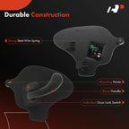Driver Interior Door Handle for Chevrolet Pontiac (1995–2005) Textured Black