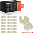20Pcs Tailgate Handle Rod Clips for Chevy C/K 1500 2500 3500 (1988–1998)