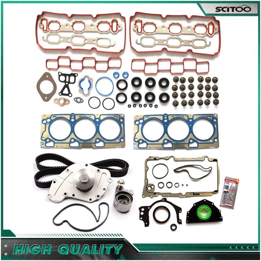 Full Gasket Set with Timing Belt & Water Pump for Dodge Magnum SXT (2007–2008)
