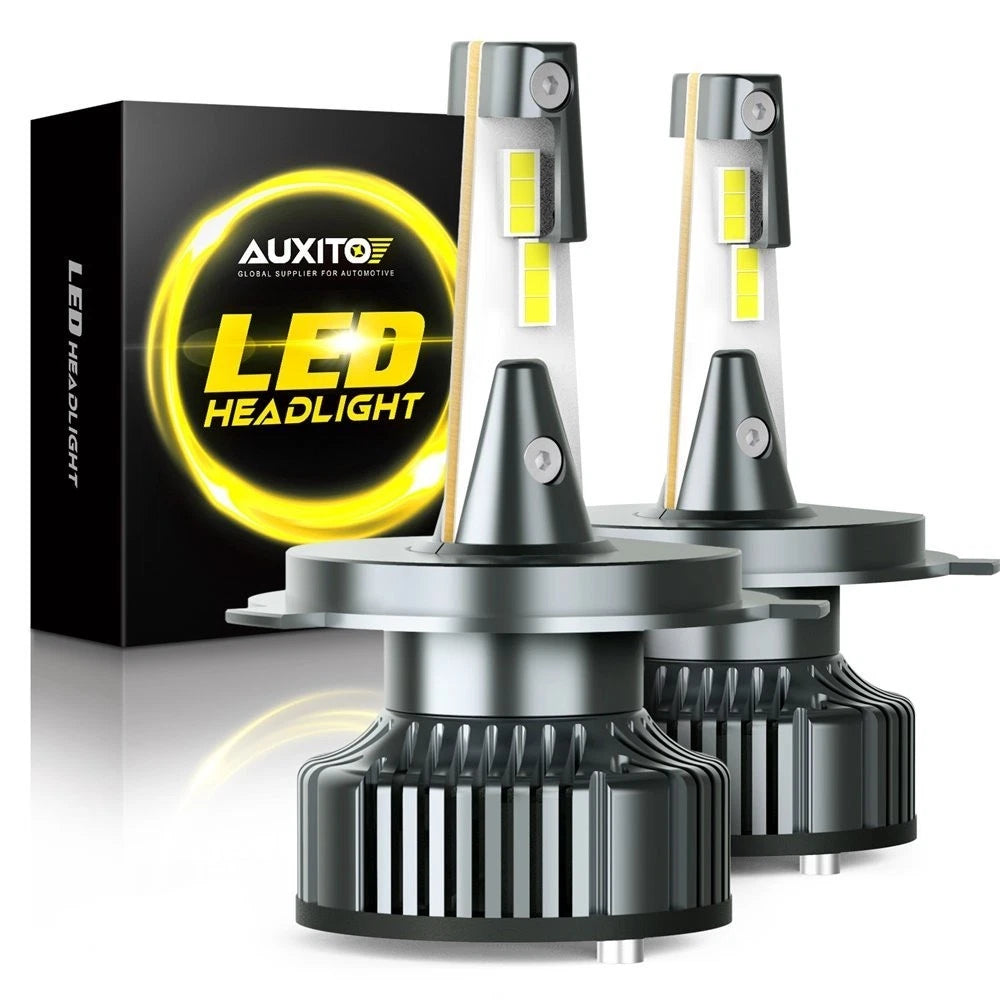 2X AUXITO H4 9003 LED Headlight Bulbs Hi/Low Beam 6500K for US EXC