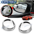 360° Round Blind Spot Mirror Glass for Dodge Challenger Charger (2015–2023)