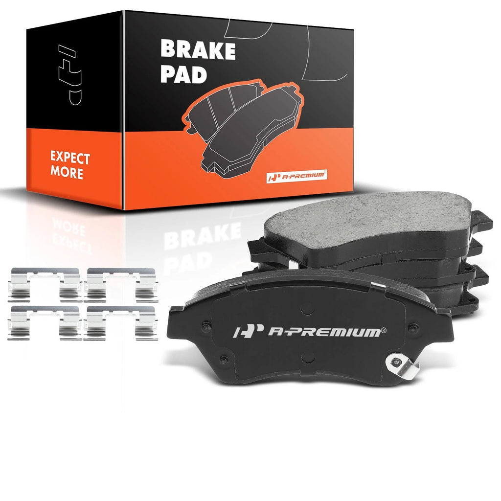 Set of 4 Front Ceramic Brake Pads for Chevrolet Cruze (2011–2015) Sonic (2012–2017)