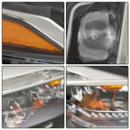 Replacement Headlight Right for Toyota Corolla (2017–2019) Halogen Black