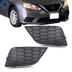 Set of 2 Fog Light Covers for Nissan Sentra (2016–2019)