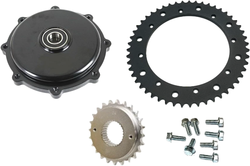 Cush Drive Chain Conversion Kit Black for Harley Davidson FLTR (2009–2023)