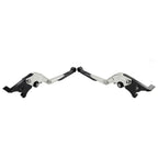 Silver CNC Folding Extendable Brake Clutch Levers for BMW S1000XR (2015-2021)