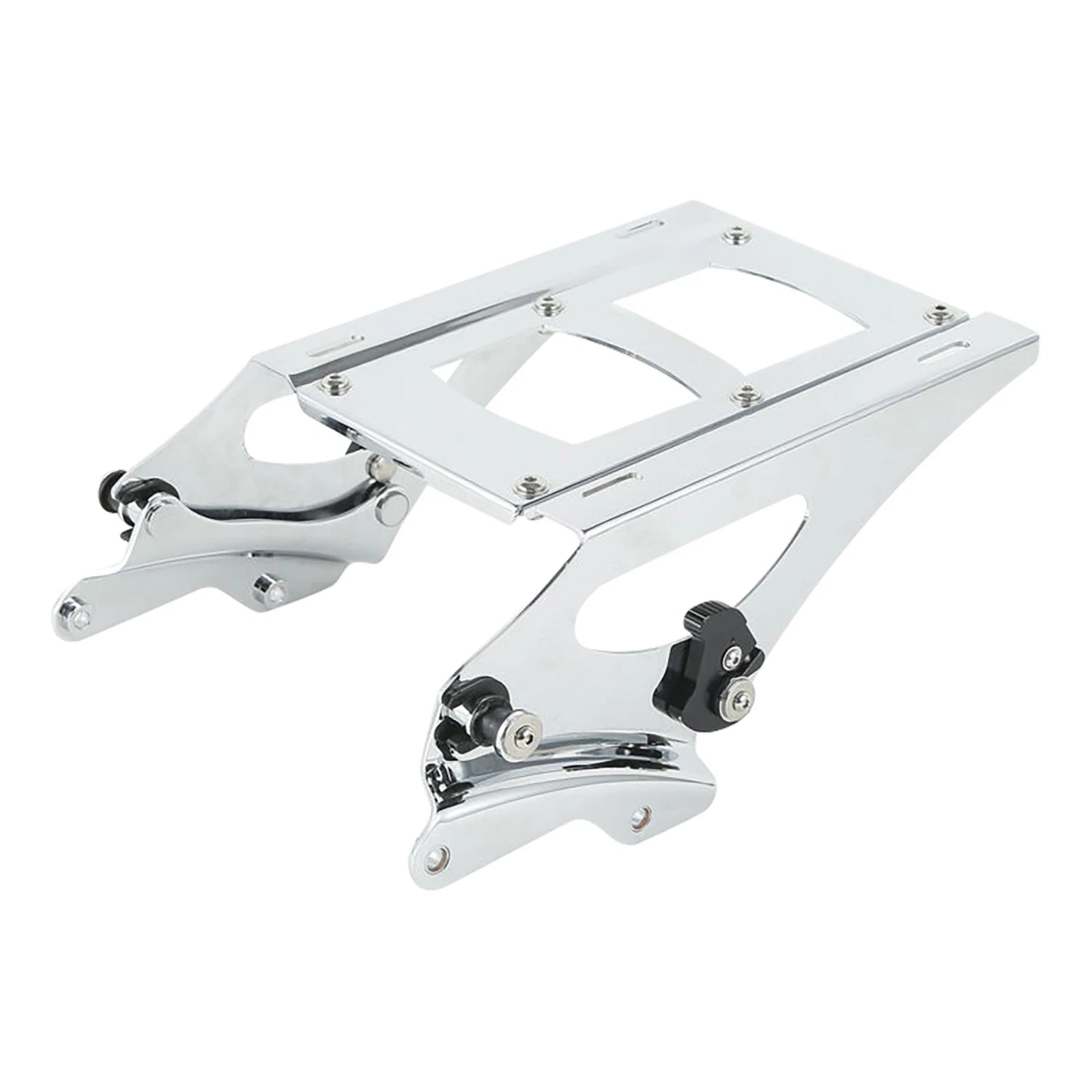 2X Luggage Mount Rack with 4 Docking Kit for Harley Touring Glide (2014–2023)