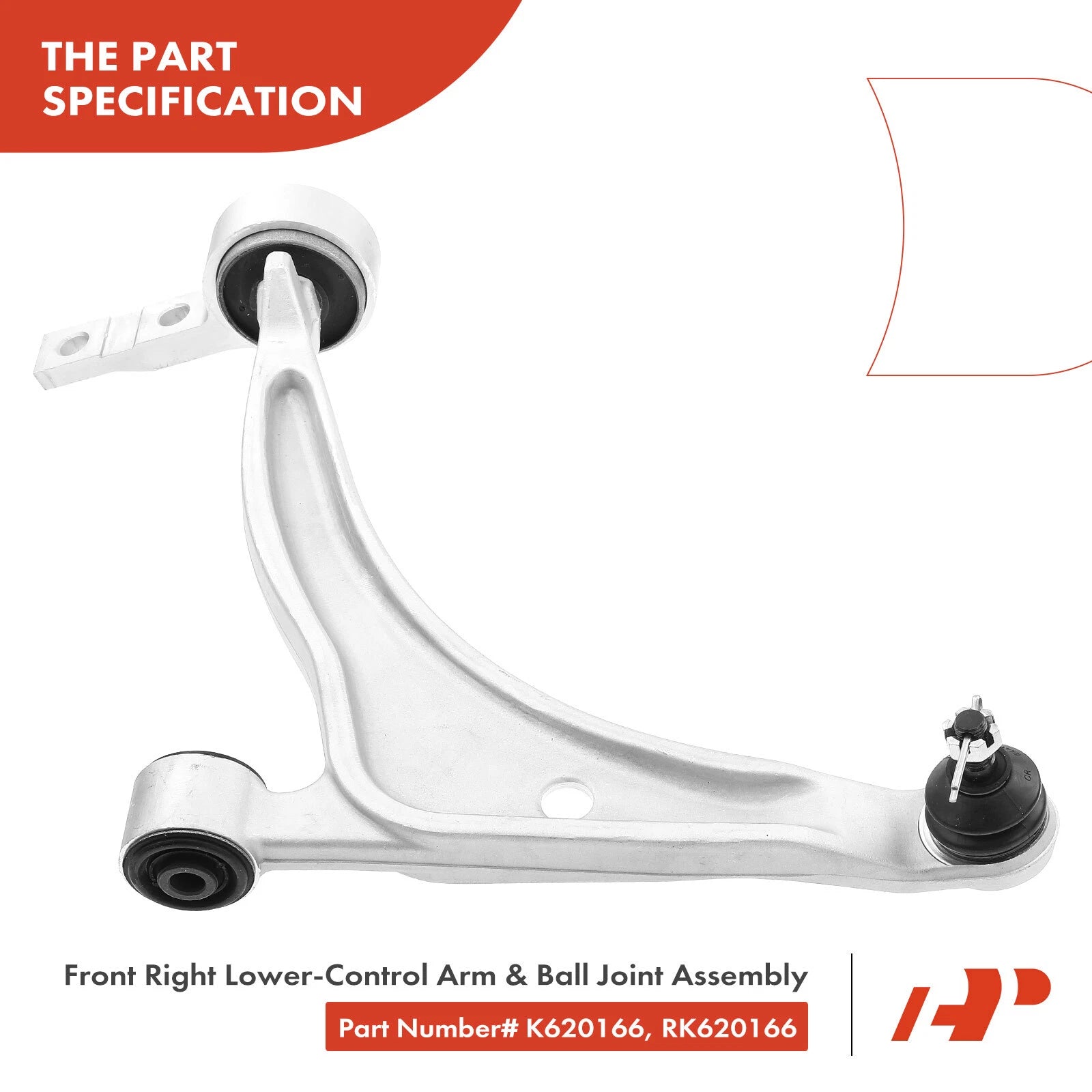 6X Front Control Arm Ball Joint Tie Rod End for Nissan Altima (2002–2004)
