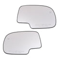 Power Heated Mirror Glass Pair for Chevy Silverado, GMC Yukon, Avalanche