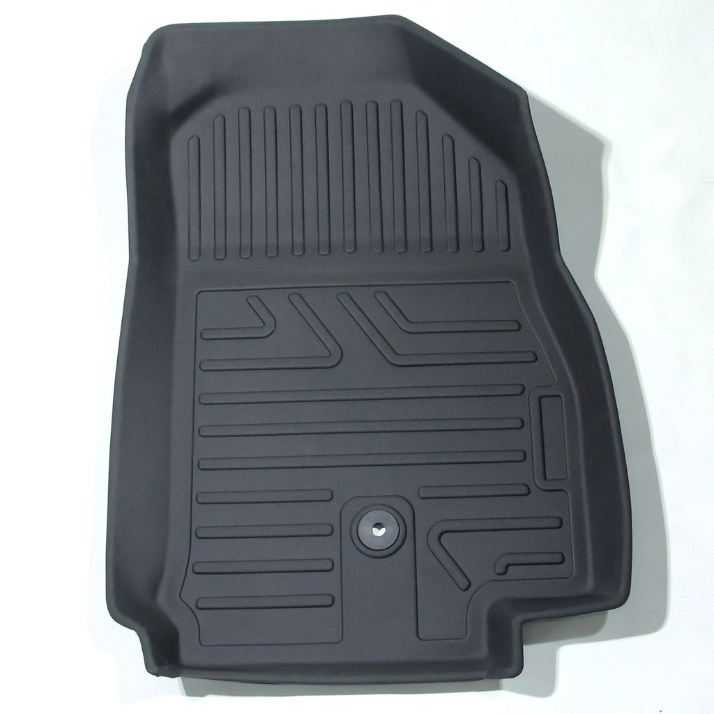 Set of 3 TPE Rubber All Weather Floor Mats for Chevy Spark (2016–2022)