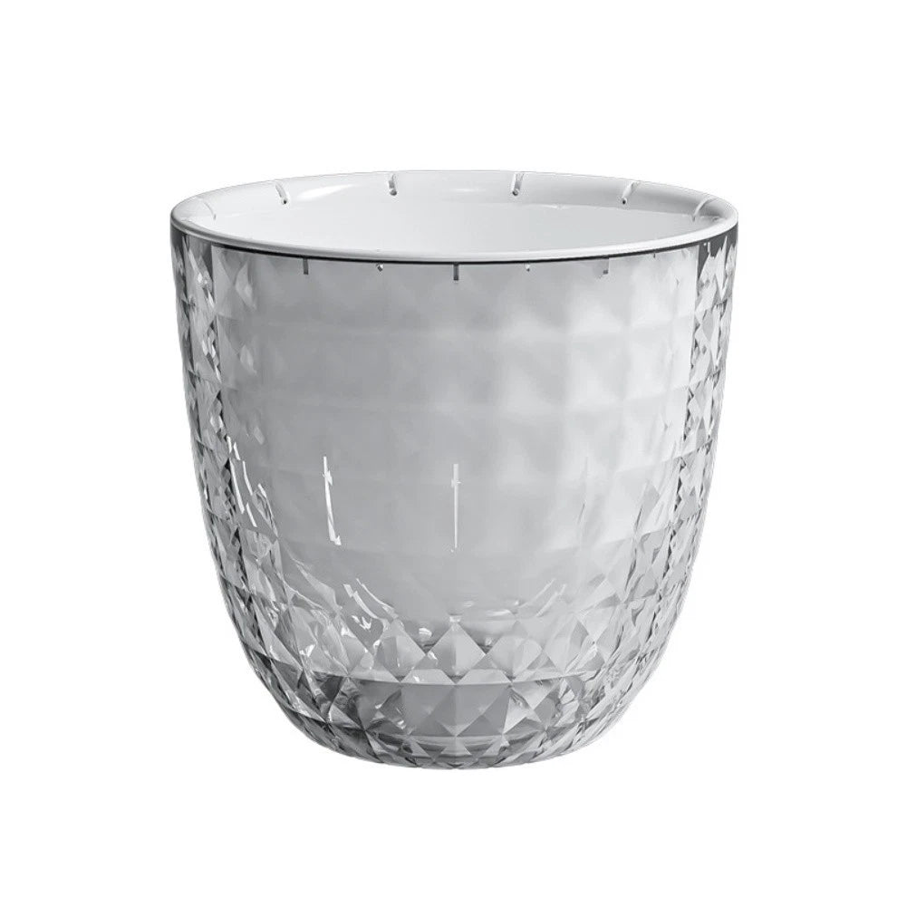 Transparent Self Watering Pot for Indoor Plants (Indoor Use)