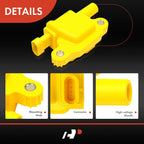 8x Yellow Ignition Coil for Chevy Silverado 1500, Tahoe, GMC, Cadillac