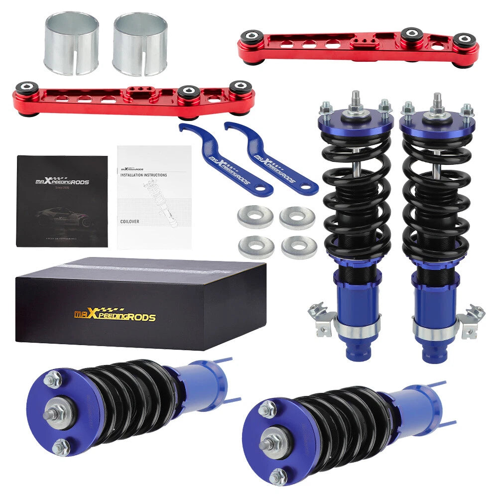 Coilovers + Rear Lower Control Arm Kit for Honda Civic (1988–1995)