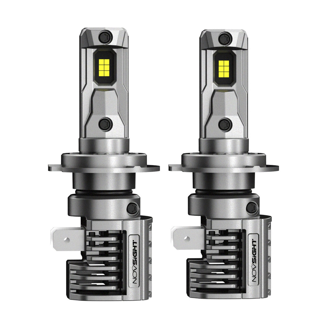 2X H7 LED Headlight Bulbs for NOVSIGHT (80W 18000LM 6500K)