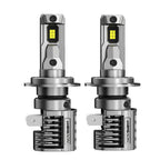 2X H7 LED Headlight Bulbs for NOVSIGHT (80W 18000LM 6500K)