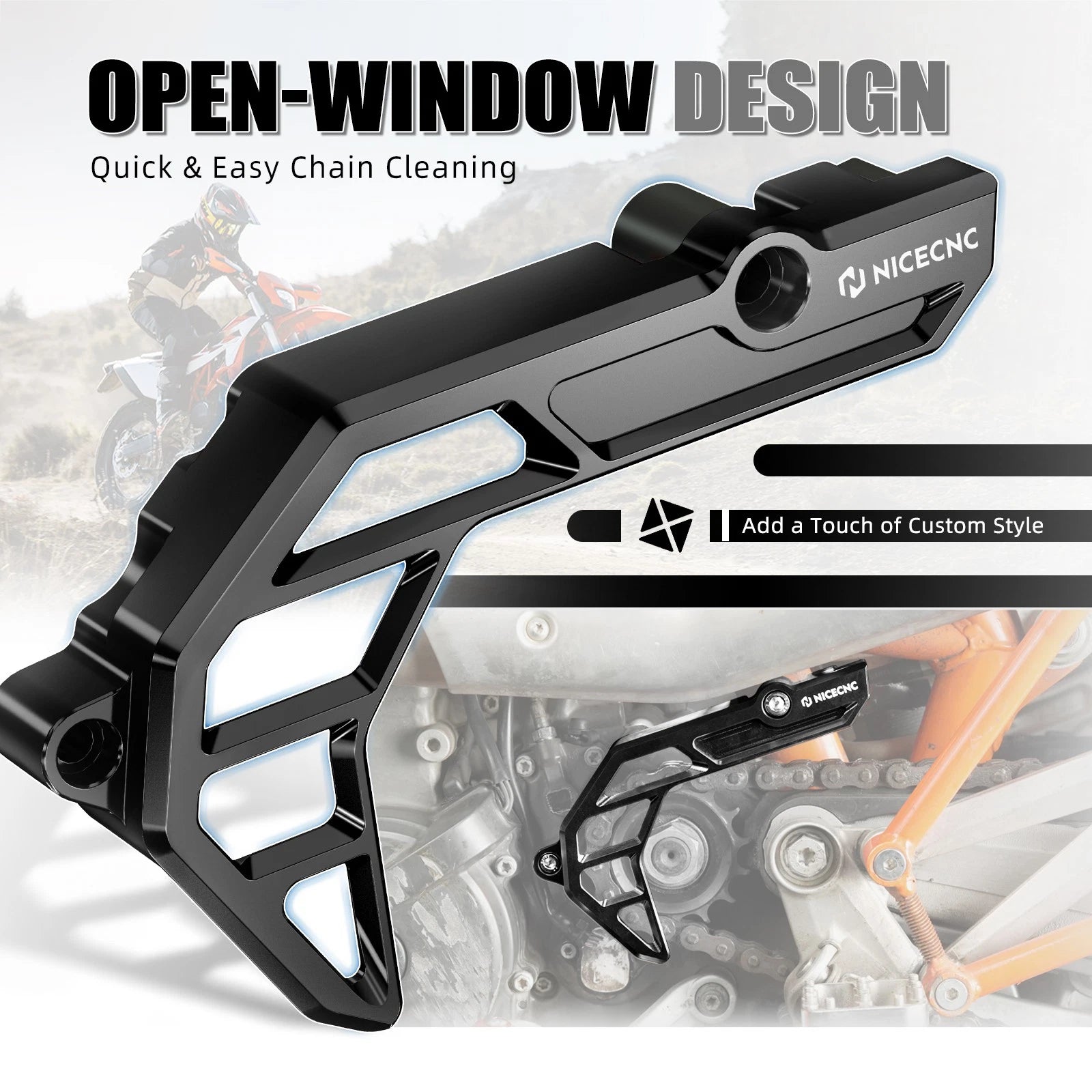 Case Saver Chain Guard Protector for Husqvarna 701 Enduro/SM (2016–2025)