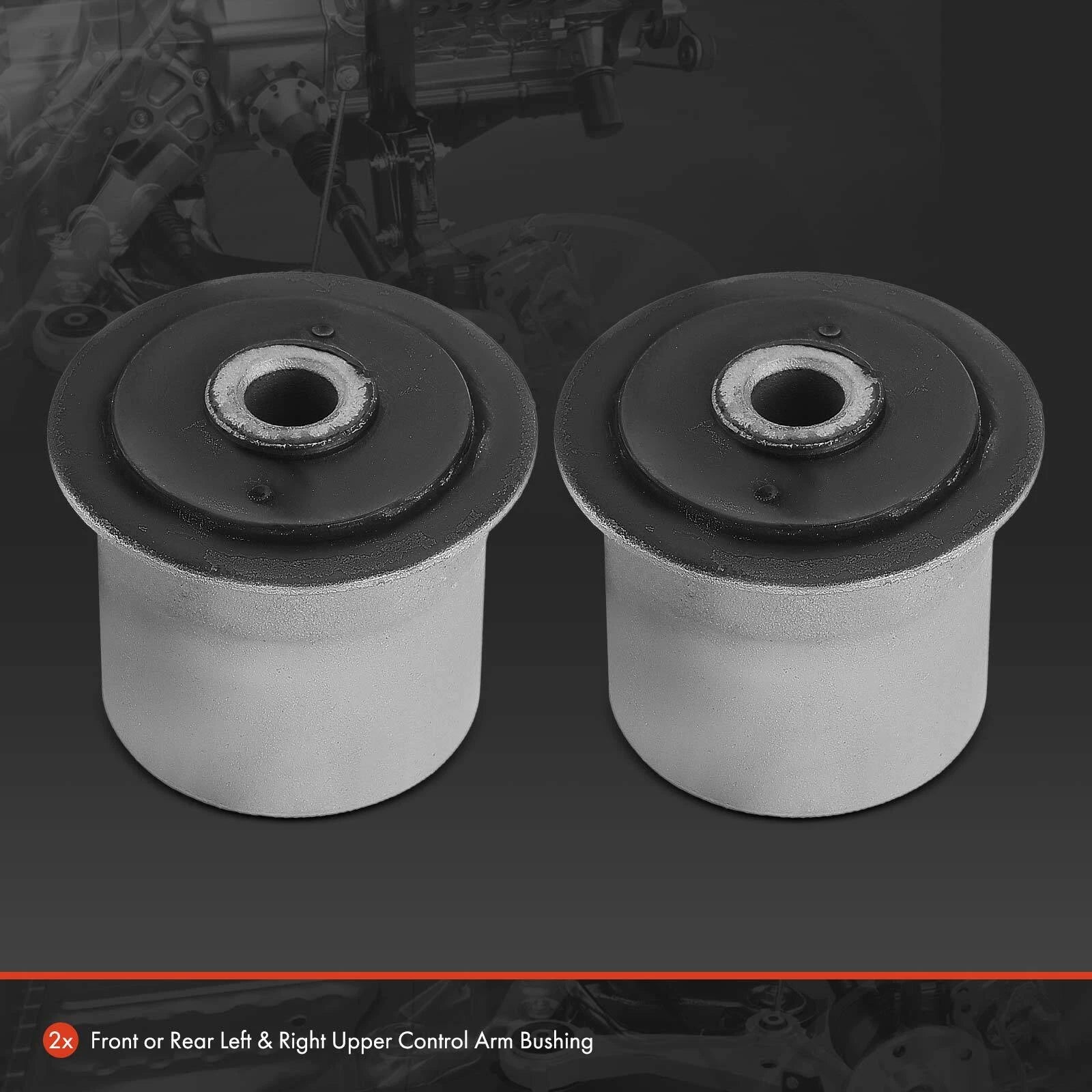 2X Upper Control Arm Bushings for Jeep ZJ Grand Cherokee (1993–1998)