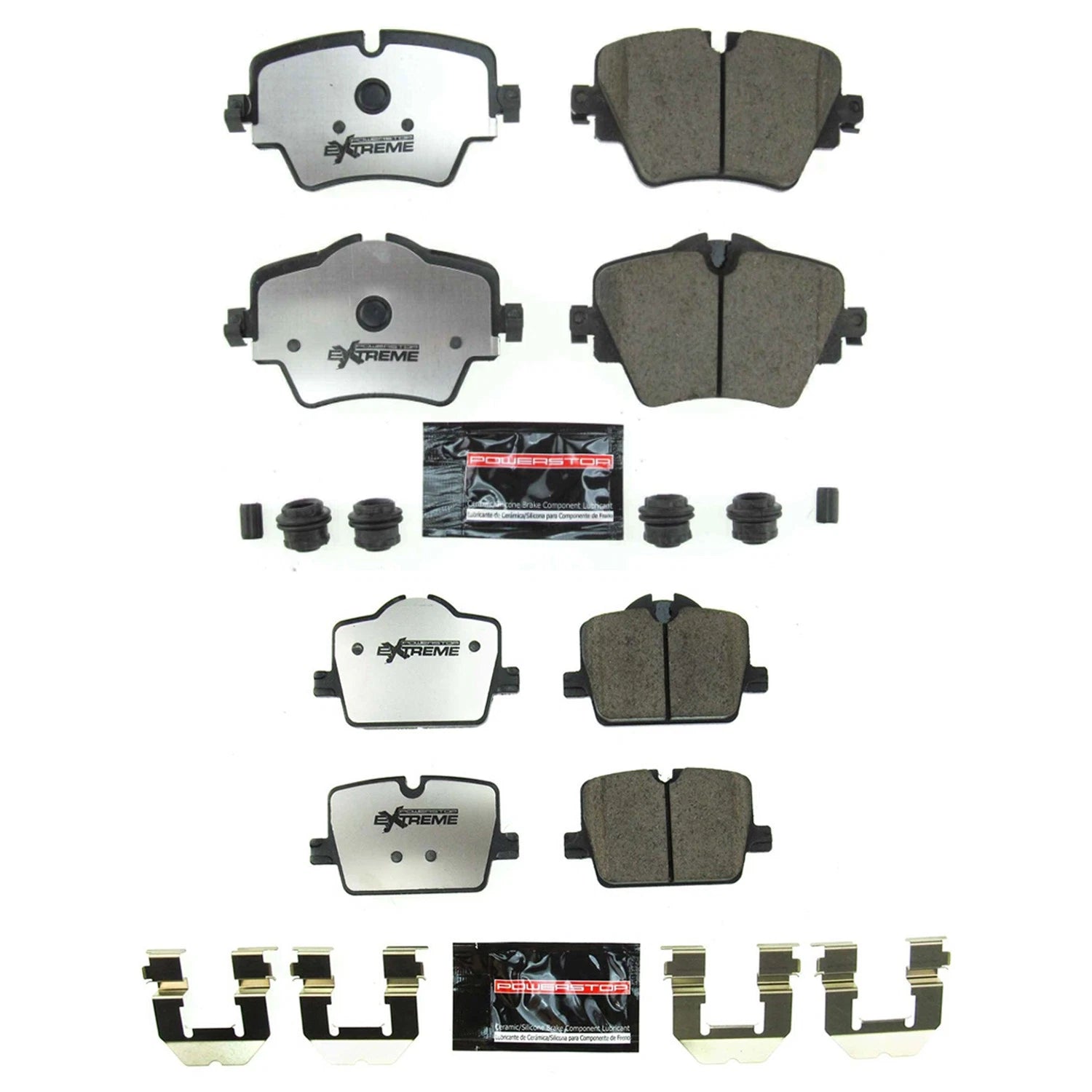 PowerStop Z26 Carbon-Fiber Ceramic Brake Pads Kit for BMW G20 330e (2019–2022)