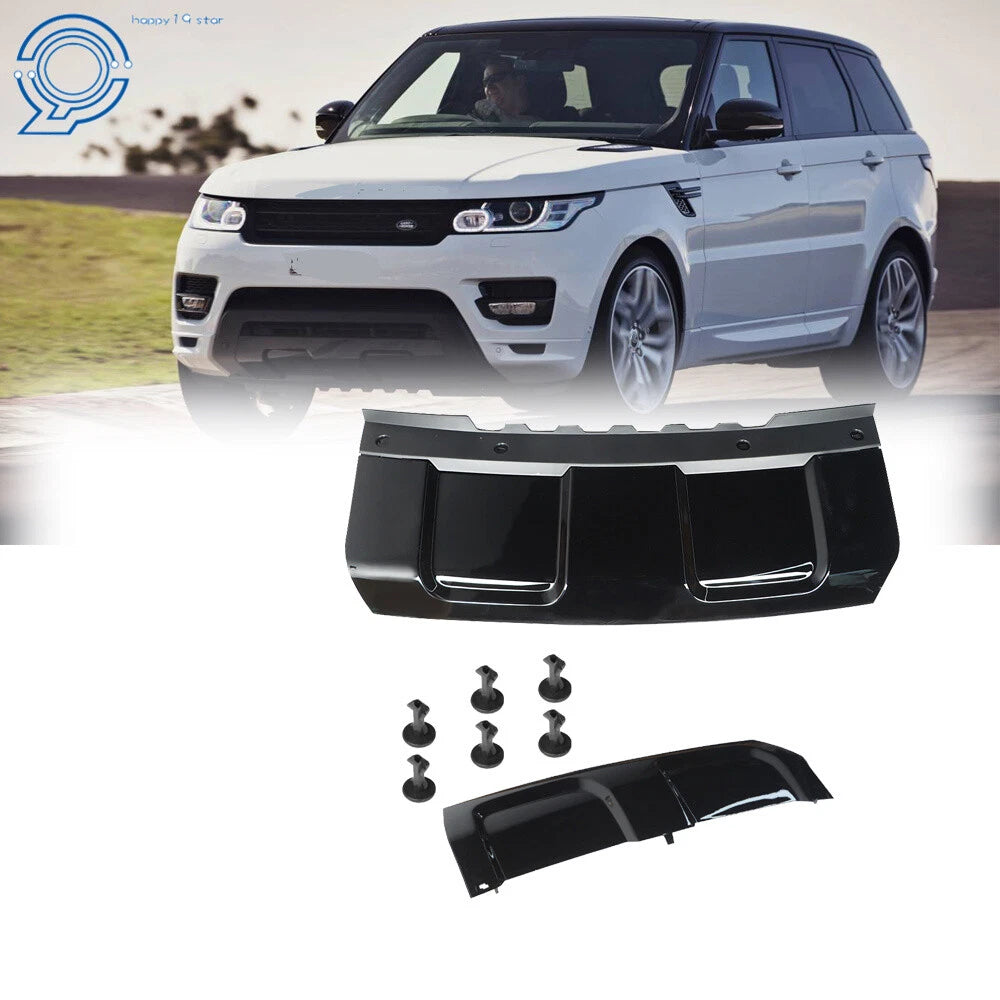 Skid Plate Trim Cover Set for Range Rover Sport (2014–2017) Black