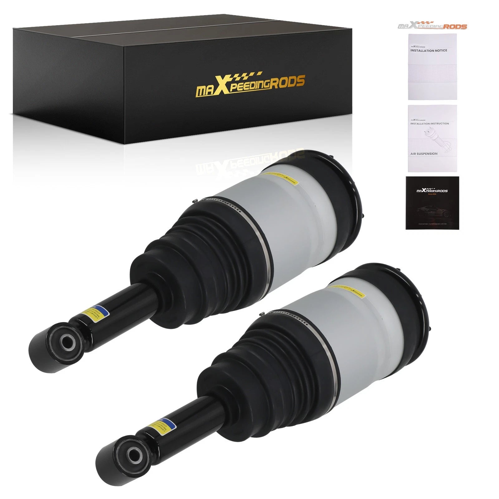 2x Rear Air Suspension Struts for Land Rover Sport LR3 LR4 (2006–2014) RPD501030