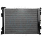 Aluminum Radiator & AC Condenser Cooling Kit for Kia Optima (2016–2018)
