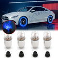 Ice Blue LED Wheel Tire Valve Stem Strobe Light for Mercedes (2013–2019)